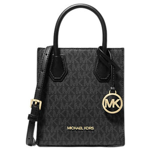 Michael Kors Women's Mercer Extra-Small Logo and Leather Crossbody Bag