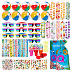 120-Piece Kids Pool Party Favors and Beach Toys