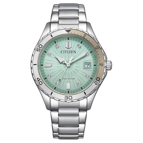 Citizen Women’s Eco-Drive Crystal Weekender Sport Watch (2 Colors)