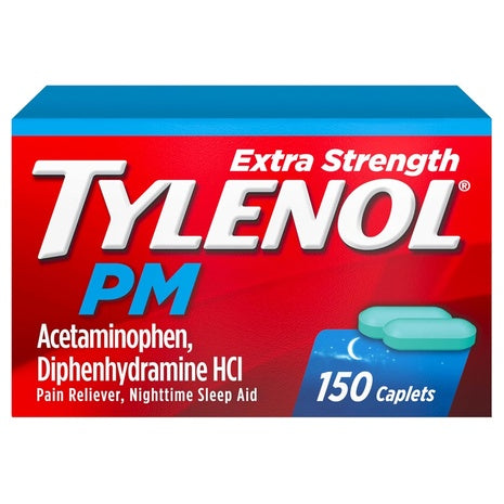 150 Tylenol PM Extra Strength Caplets