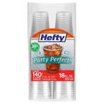 140 Hefty 18oz Disposable Party Cups