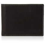 Steve Madden Men's Slim Leather Wallet w/ Flip Pocket