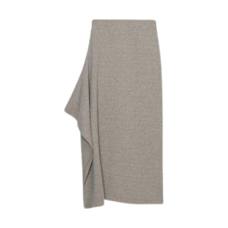 Asymmetric Midi Skirt