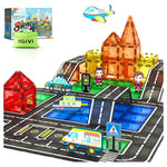 Magnetic Tiles City Road Set with Magnet Car
