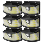 6-Pack 120-LED Solar Motion Sensor Lights