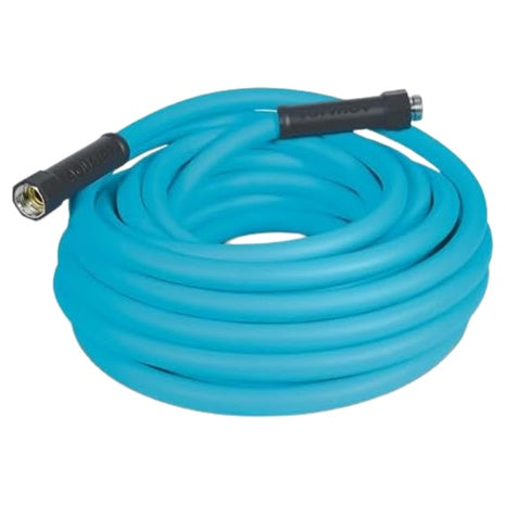 50ft Aqua Joe HybridFLEX Professional-Grade 5/8" Garden Hose