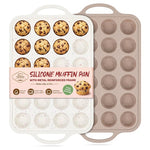 2-Pack Mini Silicone Muffin Pans