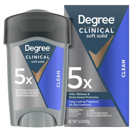 Degree Men Prescription-Strength Clean Deodorant Stick