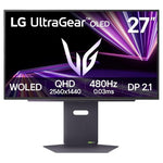 27" LG UltraGear WQHD 480Hz 0.03ms HDR OLED Freesync & G-SYNC Gaming Monitor