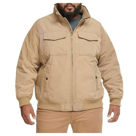 Dockers Men's Quilted Lined Flight Bomber Jacket (Various)
