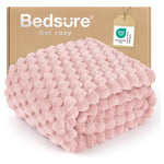 50" X 60" Bedsure Fluffy Plush Ultra-Soft Throw Blanket