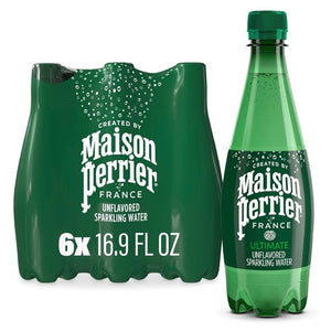 6 Maison Perrier Ultimate Sparkling Water Bottles (16.9oz)