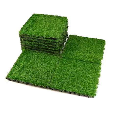 12" X 12" Square Interlocking Flooring Wood Deck Tile