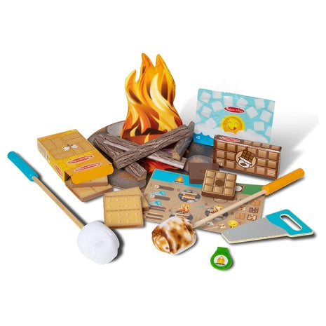 Melissa & Doug Let's Explore Campfire S’mores Set