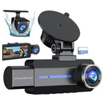 2.5K 3 Channel Dash Cam with 32GB Card