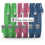 6-Pack iPhone Lightning Cables