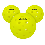 3-Pack Franklin Sports Outdoor Pickleballs - X-40 Pickleball Balls