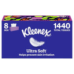 Targeted: 8 Flat Boxes Kleenex Tissues