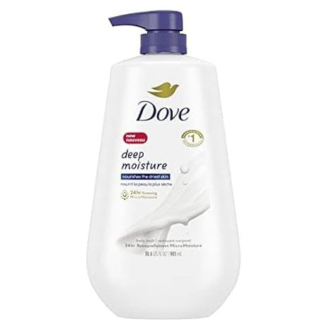 3 Big Bottles Dove Body Wash