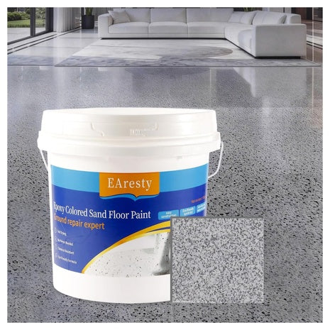Epoxy Colored Sand Floor Paint, 35.27oz