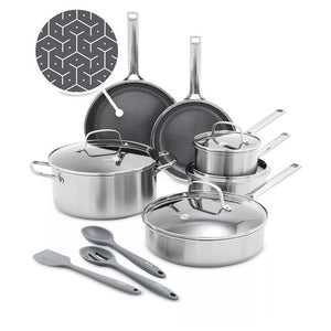 14-Piece GreenPan Apex Hybrid Ceramic Nonstick Cookware Set