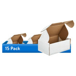 15-Pack Pen+Gear Recycled Tuck-Top Shipping Boxes (9" x 6" x 4")