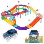 97-Piece Magnetic Race Track Tile Set