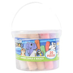 20-Piece Jumbo Washable Sidewalk Colored Chalk Set