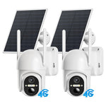 2 4G LTE Solar Security Cameras