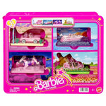 Barbie Mini Land Movie-Inspired Vehicle Collection With Mini Dolls And 4 Vehicles