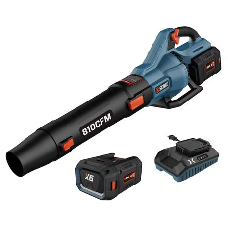 Senix 60W 170 MPH Handheld Leaf Blower Kit W/ 4Ah Battery/Charger