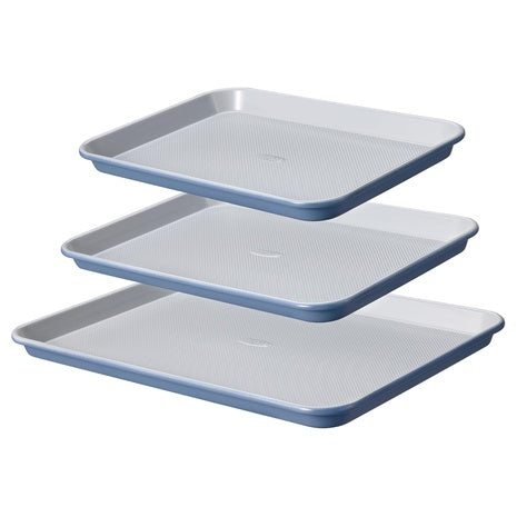 3-Piece Carote Carbon Steel Baking Pan Set
