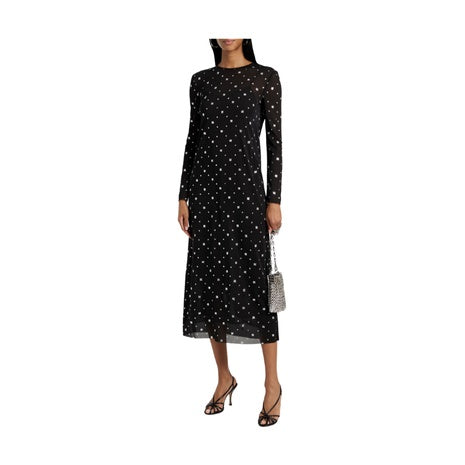 Tibi Glittered Midi Dress