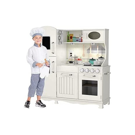 Wooden Play Kitchen Set