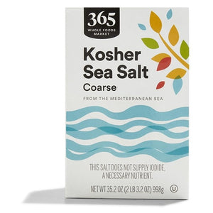 Coarse Kosher Sea Salt (2.2 lb)
