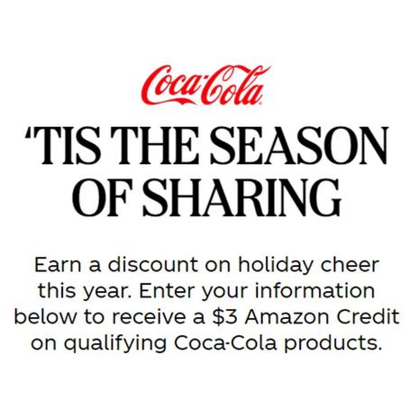 Get A $3 Amazon Credit From Coca Cola Company