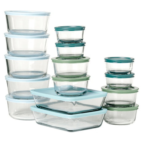 Anchor Hocking 32-Piece Glass Food Storage Containers