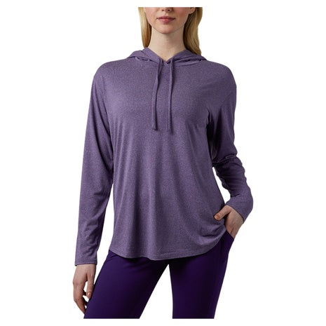 32 Degrees Women's Cool Long Sleeve Hooded T-shirt (Various)