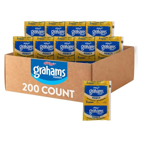200 Kellogg's Honey Grahams Crackers