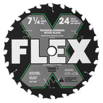 FLEX 7-1/4-in 24 -Tooth Rough Finish Carbide Circular Saw Blade Individual