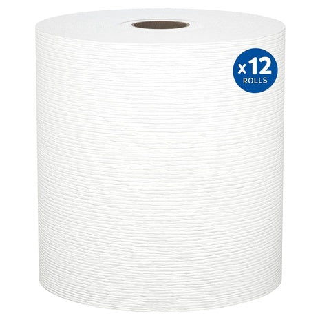 12 Rolls Kleenex Professional Hard Roll Paper Towels