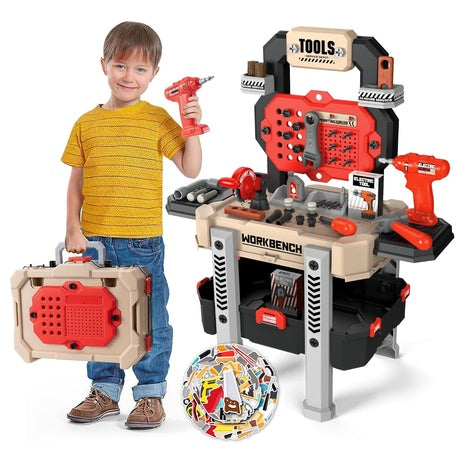 Kids Tool Bench Set with Tools and Accessories