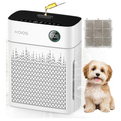 KOIOS H13 HEPA Air Purifier For Home & Large Rooms Up To 2,500 Sq. Ft