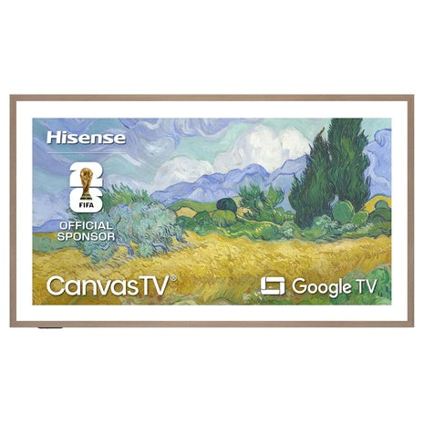 75" Hisense CanvasTV Series (75S7SG) 4K Ultra HDR Smart QLED Google TV