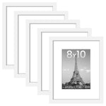 5-Pack 8x10 Picture Frame Set