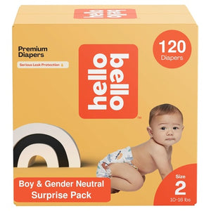 120 Hello Bello Size 2 Diapers