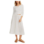 Free People Perfect Tones Cardigan Skirt Set