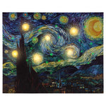 20"L X 16"W Lavish Home Lighted Canvas Wall Art With Timer