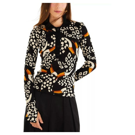 Toucan Polo Sweater