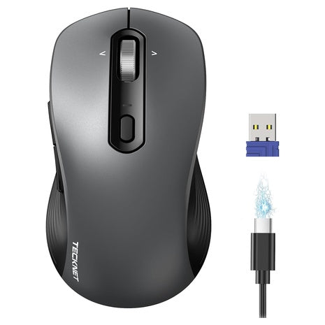 Tecknet Rechargeable Multi-Device Bluetooth Mouse